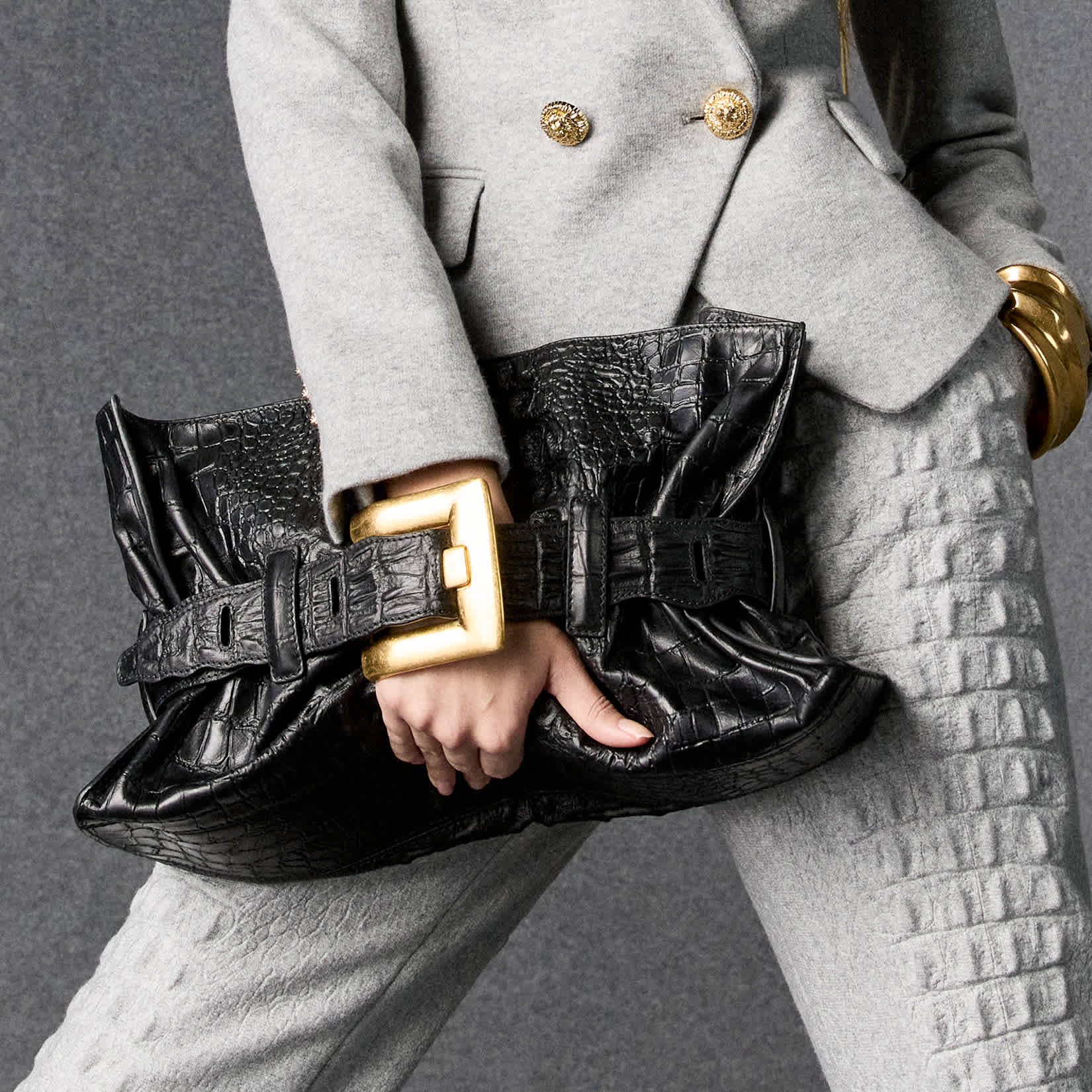 「正規品」BALMAIN デザインワンピース　Sサイズ 正規品」BALMAIN デザインワンピース Sサイズ 正規品」BALMAIN